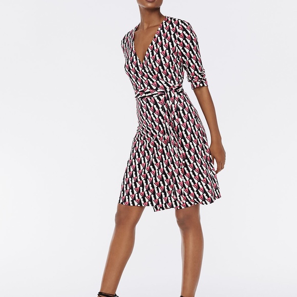 Diane Von Furstenberg Julian Wrap Dres - Picture 1 of 4